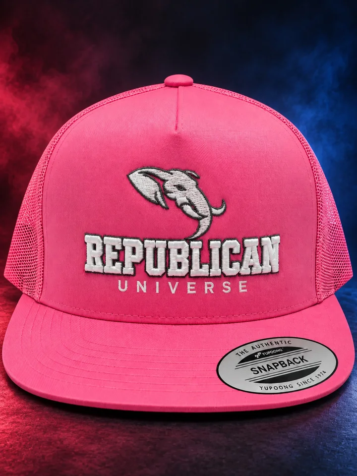 Republican Universe Pink Signature Trucker Hat